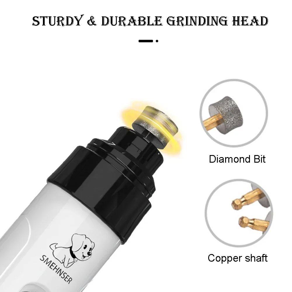 🐾 Electric Pet Nail Grinder for Cats & Dogs