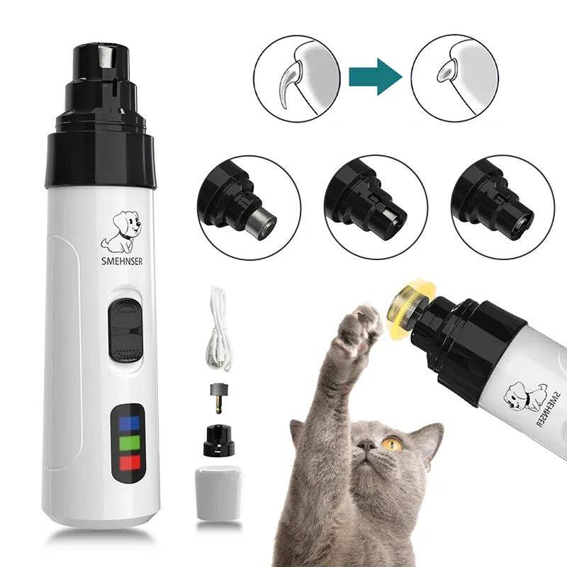 🐾 Electric Pet Nail Grinder for Cats & Dogs